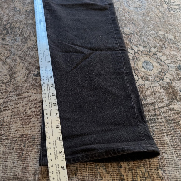 Madewell The Curvy '90s Straight Jean • size 29 • Faded Black • NWT • NM273 - Picture 13 of 15